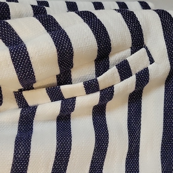 Chico's jacket, Size 2, Blue and Cream - Picture 3 of 4